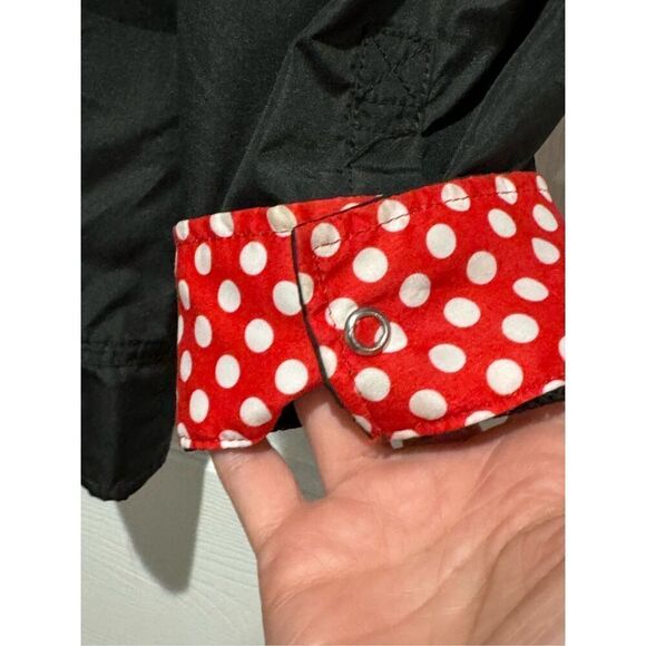Disney Disneyland Resort Minnie Mouse Hooded Women's Raincoat Medium - Picture 12 of 14